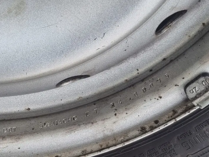 Partner I Berlingo I KOŁO ZAPASOWE Zapas felga 175/65 R14 4x108 ET24 2021R