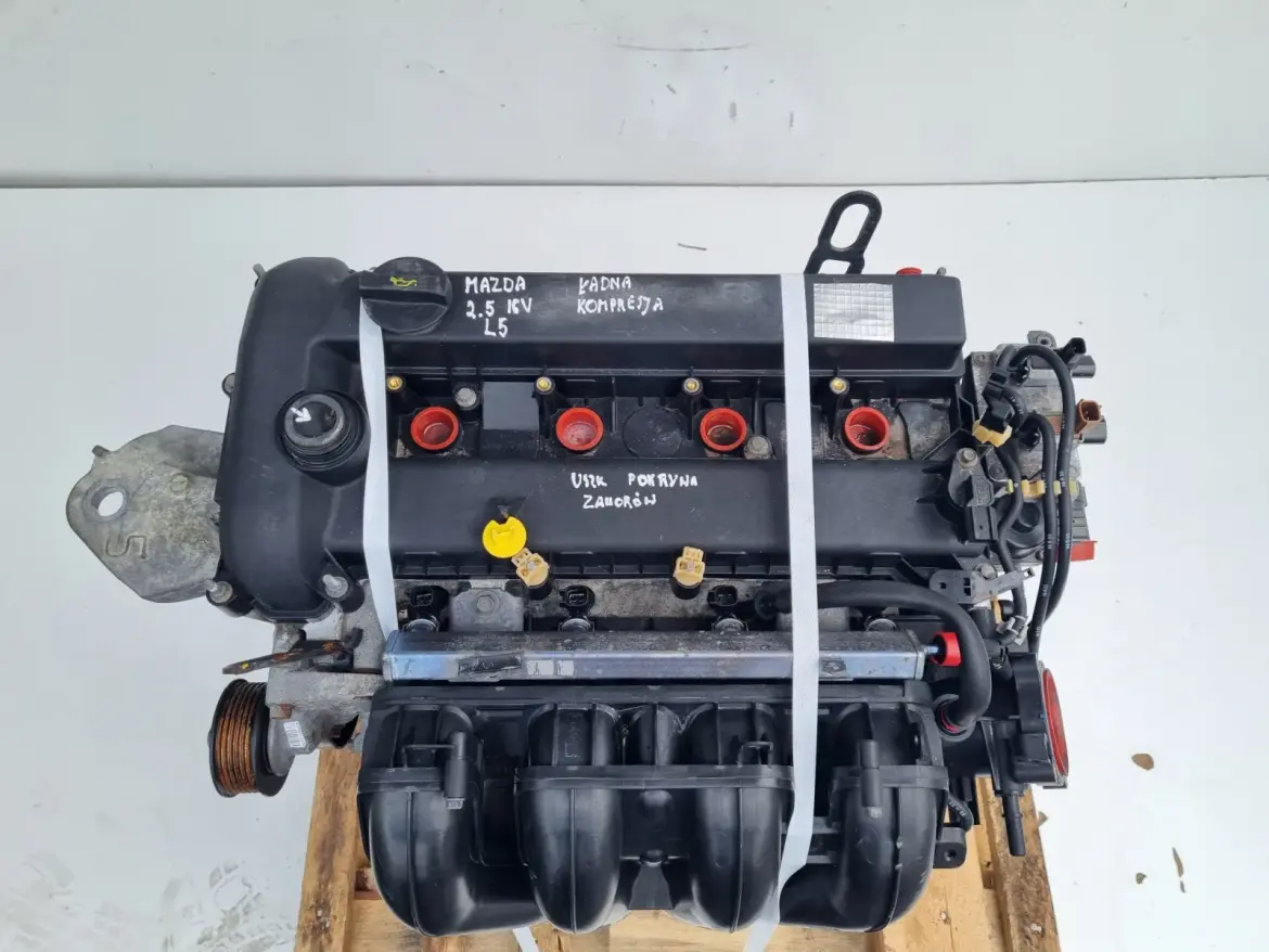 SILNIK KOMPLET Mazda6 Mazda 6 II GH 2.5 16V kompresja ok L5