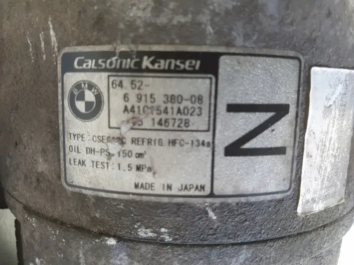 BMW E87 E90 2.0 i SPRĘŻARKA KLIMATYZACJI 6915380-08